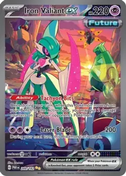 Pokemon: 1x Iron Valiant ex - 249/182 - Special Illustration Rare - NM SV Parado - Image 1