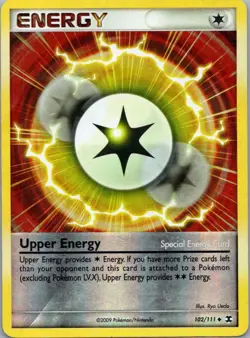 Pokemon TCG Upper Energy 102/111 Rising Rivals Reverse D - Image 1