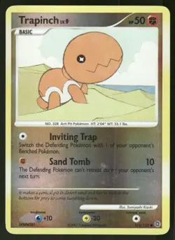 Pokemon Tcg Trapinch [Reverse Holo] #115 Pokemon Secret Wonders LP - Image 1