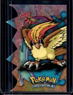 Topps Pidgeot 18 Die Cut EV12 of 12 (LP) 1998 VHTF Pokemon TCG - Image 1