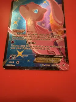 Pokemon Mew EX Full Art RC24/RC25 Legendary Treasures Radiant Collection Holo - Image 2