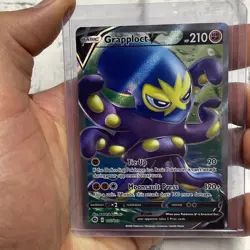 Pokemon TCG Grapploct V 072/073 Ultra Rare Holo Champion's Path NM/MT Pokemon - Image 1