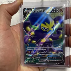 Pokemon TCG Grapploct V 072/073 Ultra Rare Holo Champion's Path NM/MT Pokemon - Image 2