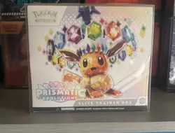 Pokemon Prismatic Evolutions ETB - Clean/No Rips Or Tears - Image 1