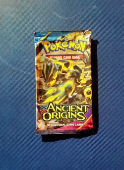 Pokemon TCG - XY Ancient Origins Empty Booster - Groudon - Image 1