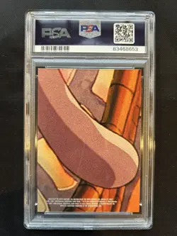 1999 Topps Pokemon Charmander Charmeleon Charizard Movie Sticker - PSA 8 - Image 4