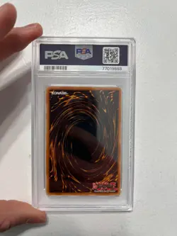 Gatling Dragon FET-EN035 Ultra Rare 1st Edition HOLO Yugioh PSA 6 - Image 2