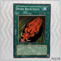 Rush Recklessly - DB1-EN027 - Common Yugioh (YC170) - Image 1