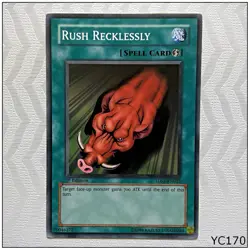 Rush Recklessly - 5DS1-EN025 - Common 1st Edition Yugioh (YC170) - Image 1