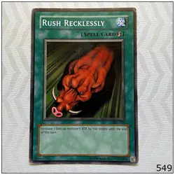 Rush Recklessly - SKE-036 - Common Unlimited Yugioh - Image 1
