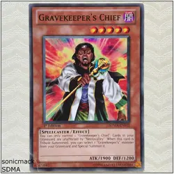 Gravekeeper's Chief - SDMA-EN011 - Common 1st Edition Yugioh - Image 1