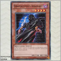 Gravekeeper's Assailant - SDMA-EN013 - Common 1st Edition Yugioh - Image 1
