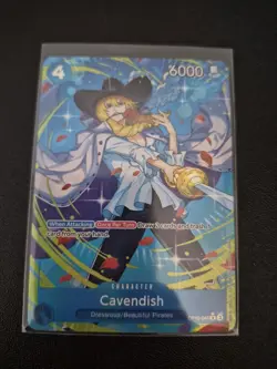 Cavendish OP10-045 Rare Alt Art Holo - One Piece Royal Blood - English MINT US - Image 1