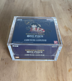 One Piece Romance Dawn Booster Box OP-01 Blue Bottom Sealed with Acrylic Case - Image 1