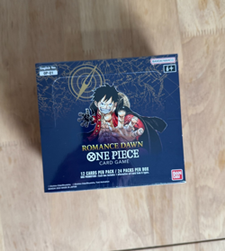 One Piece Romance Dawn Booster Box OP-01 Blue Bottom Sealed with Acrylic Case - Image 4
