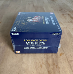 One Piece Romance Dawn Booster Box OP-01 Blue Bottom Sealed with Acrylic Case - Image 5