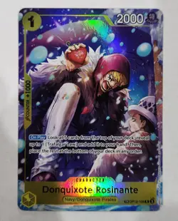 One Piece Tcg English Op14 Donquixote Rosinante Treasure Rare Op12-108 Alt Art - Image 1