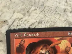 Mtg Wild Research Crimped Card Magic the Gathering Crimped Rare Apocalypse Card - Image 2
