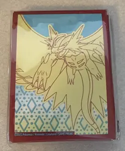 65 Ct Roaring Moon Paradox Rift ETB Pokemon Card Sleeves New Sealed - Image 1