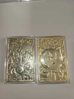 Pokemon Gold Plated Cards Charizard & Jigglypuff Pre-Owned - Image 4