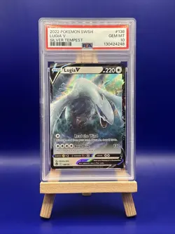PSA 10 Lugia V 138/195 SILVER TEMPEST Ultra Rare GEM MINT Graded Pokemon Card - Image 1