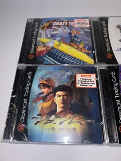 COMPLETE SET SEGA DREAMCAST CD TRADING CARDS LIMITED RUN GAME 500 EXCLUSIVE LOGO - Image 3