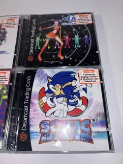 COMPLETE SET SEGA DREAMCAST CD TRADING CARDS LIMITED RUN GAME 500 EXCLUSIVE LOGO - Image 4