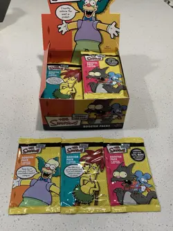 THE SIMPSONS Trading Card Game SEALED Booster Pack x1 VINTAGE WOTC TCG Pokemon - Image 2