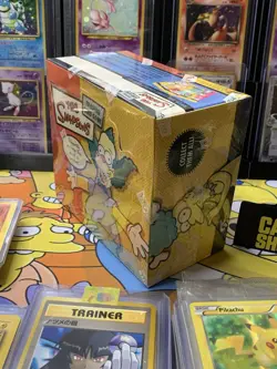 THE SIMPSONS Trading Card Game SEALED Booster Pack x1 VINTAGE WOTC TCG Pokemon - Image 3
