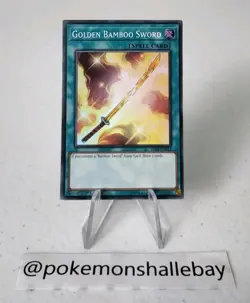 Golden Bamboo Sword SHVA-EN054 *NM* 1st Edition Super Rare Yugioh Card - Image 1