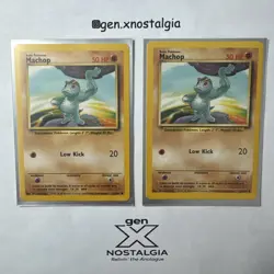 Pokemon TCG Base Set Unlimited Card Lot (9 cards) Non Holo Commons and Uncommons - Image 3