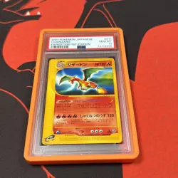 Charizard Expedition Japanese PSA 10 Non Holo with Graded Guard Pokemon Card - Image 1