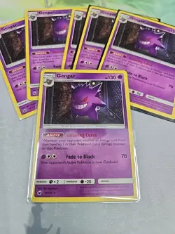 Gengar 38/111 Non Holo Rare Crimson Invasion Deck Exclusives Pokemon Card - Image 1