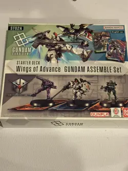 Gundam Card Game Gundam Assemble Wings of Advance Starter Set ST02A English Ver - Image 1