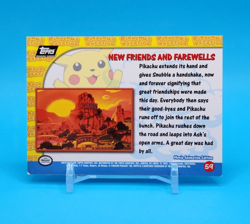 Pokemon Card - New Friends and Farewells 59 - Pikachu's Vacation - Topps - Image 3