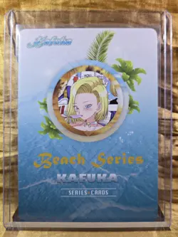 ANDROID 18 Dragonball Z Waifu Goddess Card CUSTOM MADE - Image 3