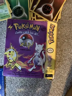 Pokemon Trading Card Game Zap Theme Deck, See Description - Image 2