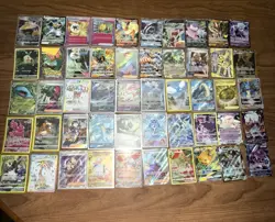 Pokemon Card Lot 50 Card Holo Rare Full Art Lot - Image 3
