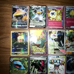 Pokemon Card Lot 50 Card Holo Rare Full Art Lot - Image 5
