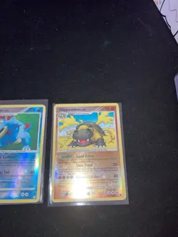 Feraligatr 8/123 Rare Reverse Holo Diamond & Pearl Pokemon Card MP 2007 + Extras - Image 4