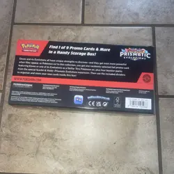 Pokemon TCG Scarlet & Violet Prismatic Evolutions Surprise Box Box Only No Cards - Image 3