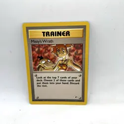Gym Heroes #114/132 Misty's Wrath Pokemon Card Uncommon - Image 1