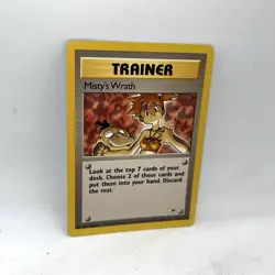 Gym Heroes #114/132 Misty's Wrath Pokemon Card Uncommon - Image 3