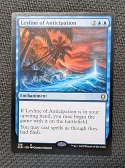 [1x] Leyline of Anticipation Near Mint, English Commander Legends: Battle For Ba - Image 1