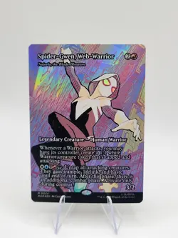 Spider-Gwen, Web-Warrior - Najeela, the Blade-Blossom (Borderless) Marvel... - Image 1