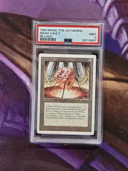 Magic: The Gathering MTG Revised Mana Vault PSA 9 Mint - Image 1
