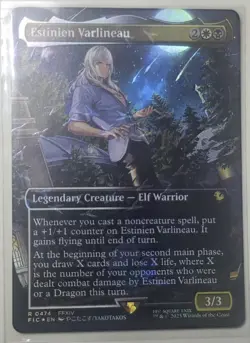 Estinien Varlineau (Borderless) (Chocobo Track Foil) Commander: Final Fantasy... - Image 1