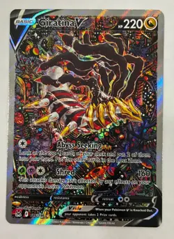 🐉 Giratina V Alt Art 186 2022 Pokemon Lost Origin NM/Mint BEAUTIFUL 🤩 - Image 1