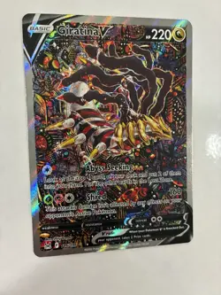 🐉 Giratina V Alt Art 186 2022 Pokemon Lost Origin NM/Mint BEAUTIFUL 🤩 - Image 4