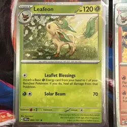 Pokemon Prismatic Evolutions Eeveelution Cosmos Holo Costco Mini Tin Promo Set - Image 2